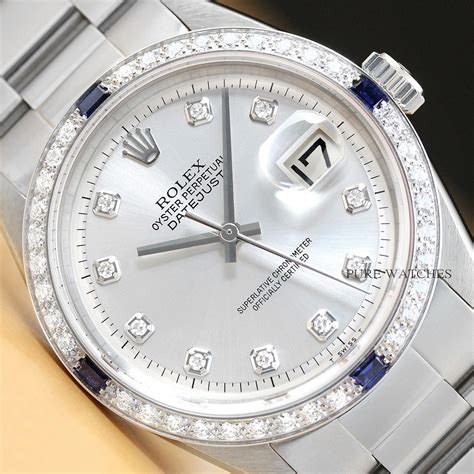 rolex white silver|Rolex silver watch price.